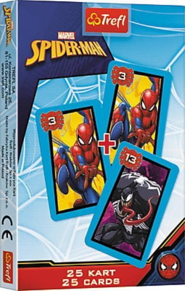 Karty Piotruś Spiderman p.20 08484 Trefl cena za 1 szt.