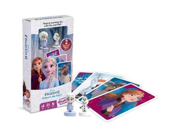 Kraina Lodu II gra karciana z figurkami Elsa i Olaf