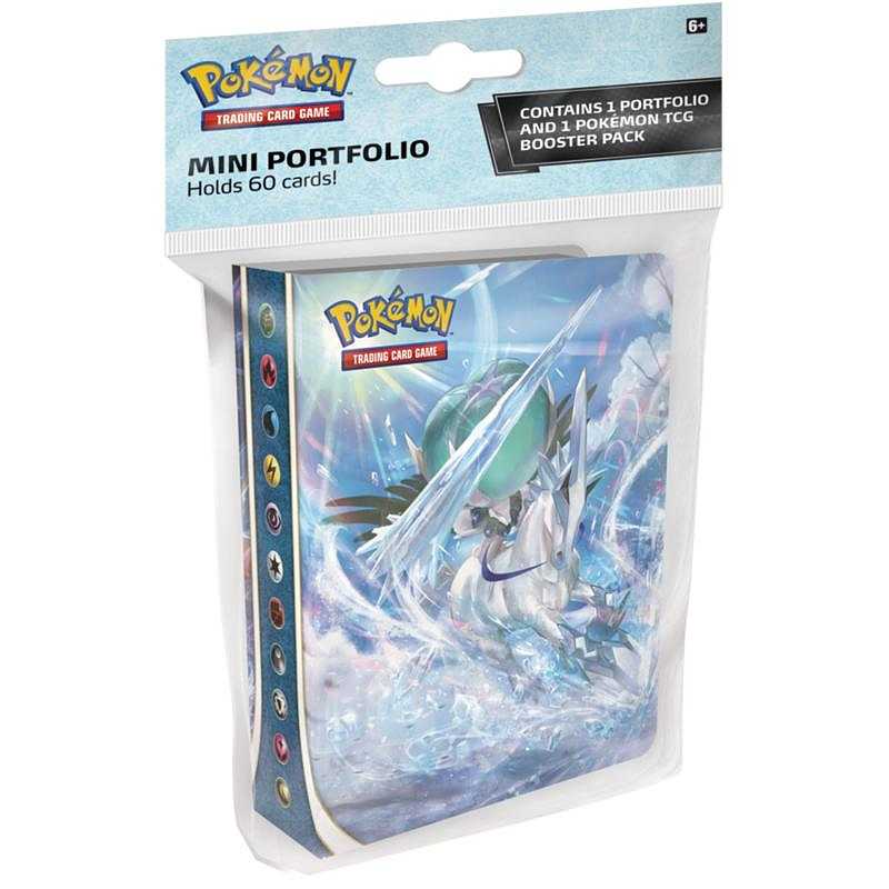 Pokemon Sword & Shield 6 Chilling Reign Mini Binder + Booster