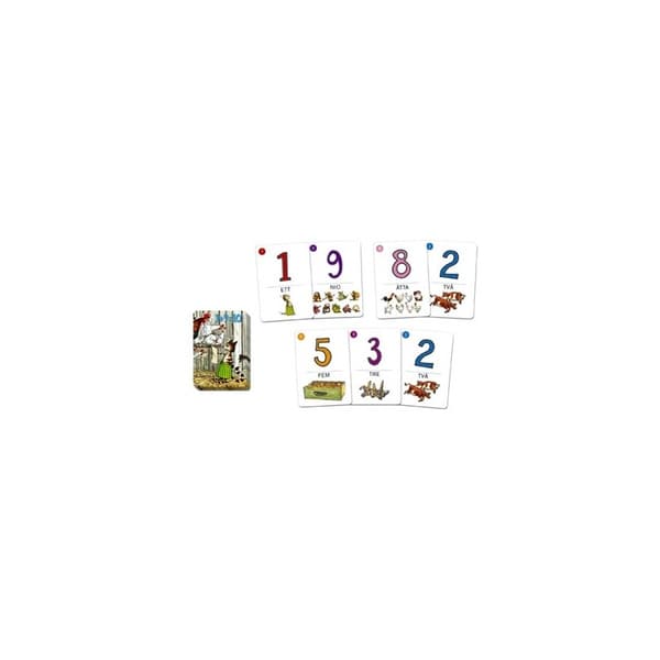 Findus 1 + 9 = 10 Spil - Hjelm Förlag