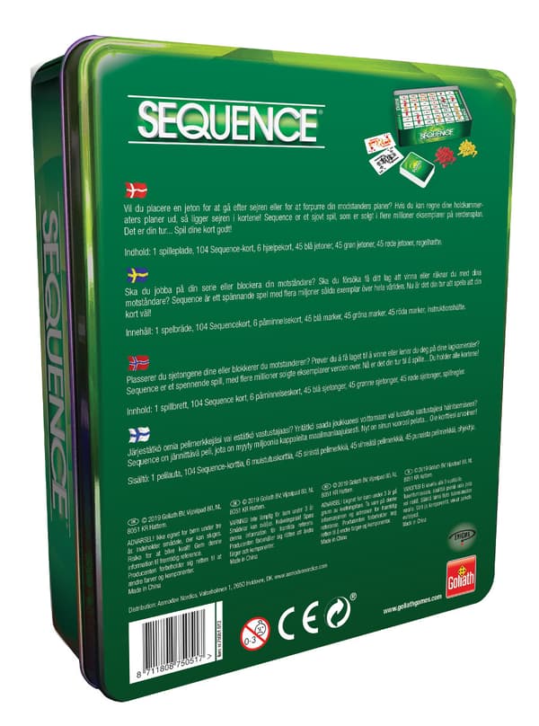 Sequence Travel Sällskapsspel (SE/NO/FI/DK)
