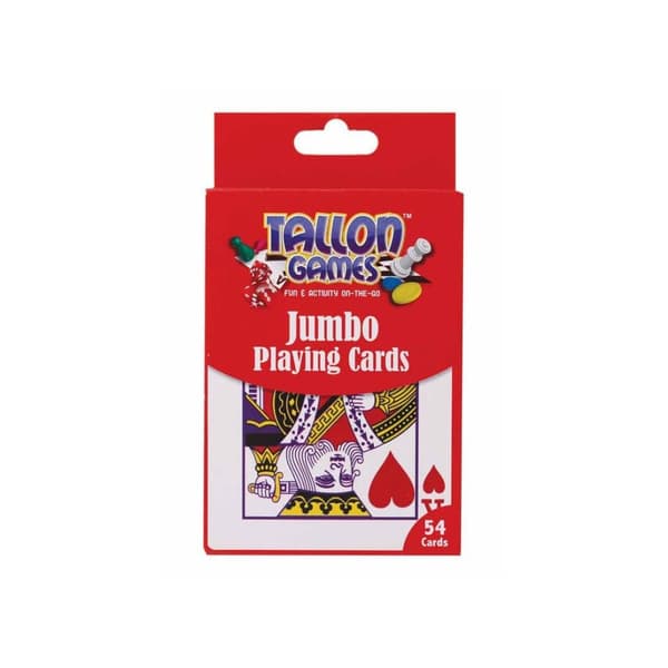 Tallon Jumbo spillekortspil White One Size