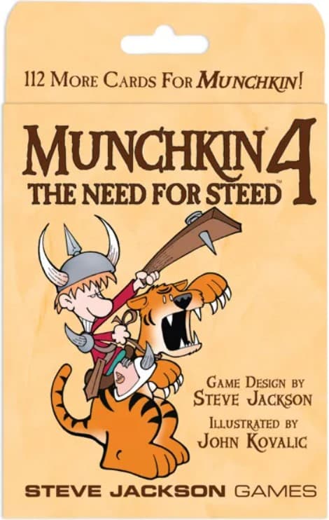 Munchkin 4 Need For Steed (Expansion) (EN) CDON