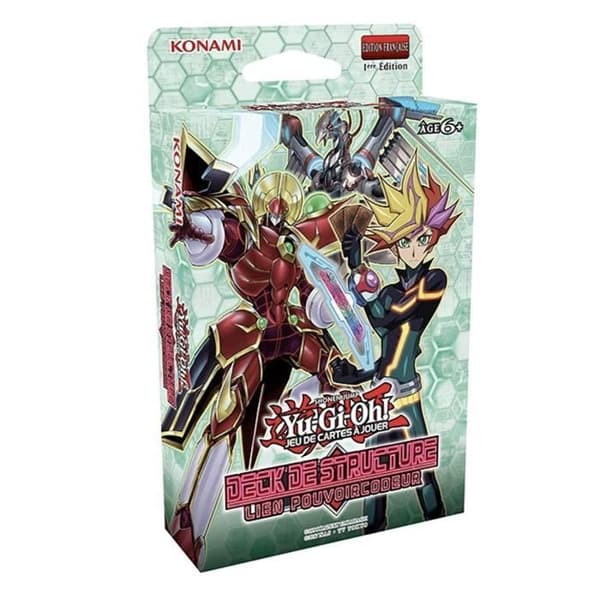 Strukturkort YU-GI-OH! - Länk Kraft Kodare - Festspel - 3 till 6 spelare - Mindre än 30 minuter