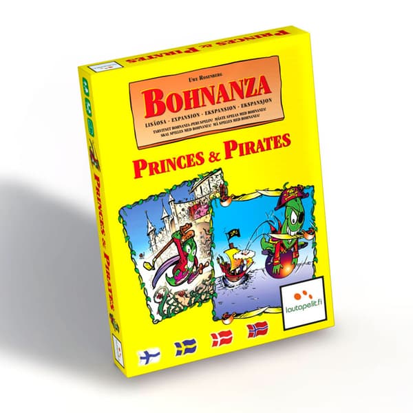 Bohnanza - Princes And Pirates (Expansion) (SE/FI/NO/DK)