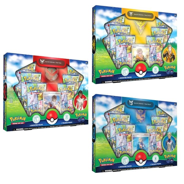 Pokemon GO Special Collection Pin Box Team Team Valor