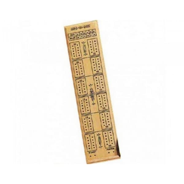 Carta Sport Cribbage Board Beige/Black One Size