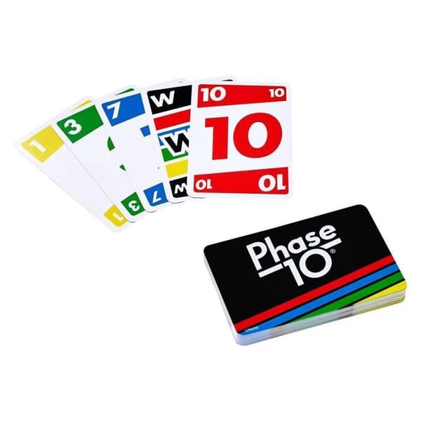 FAS 10 kortspel - MATTEL-SPEL - 2 till 6 spelare - 7 år och äldre