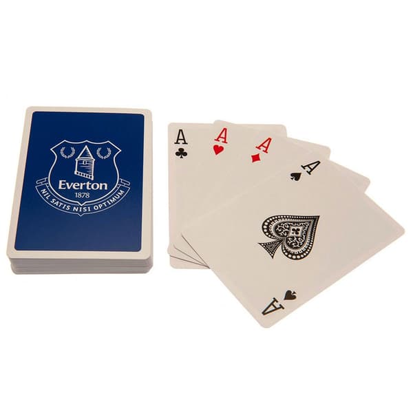 Everton FC Crest Playing Card Deck Blue/White One Size