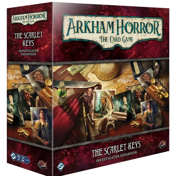 Arkham Horror TCG: Scarlet Keys - Investigator expansion - Kortspil