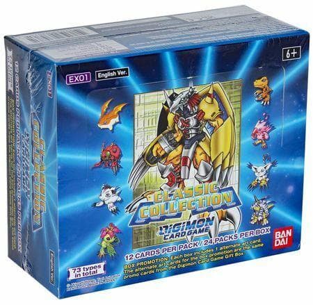 Digimon Card Game Classic Collection EX01 Booster Display (24 Packs