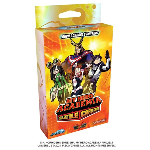 My Hero Academia CCG Deck Loadable Content
