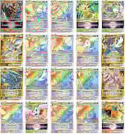 100 st Pokemon kort (30vstar53Vmax16V)