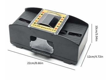 Automatisk kortblander Sort