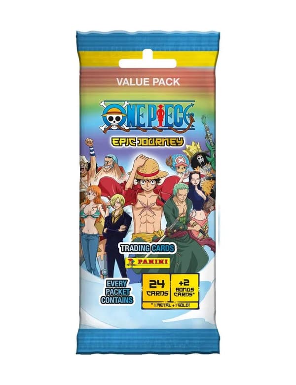 One Piece Trading Cards Epic Journey Value Pack Display (10) *English