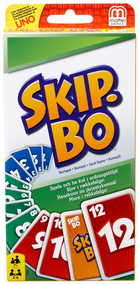 Skip-Bo, Mattel (SE/FI/NO/DK)