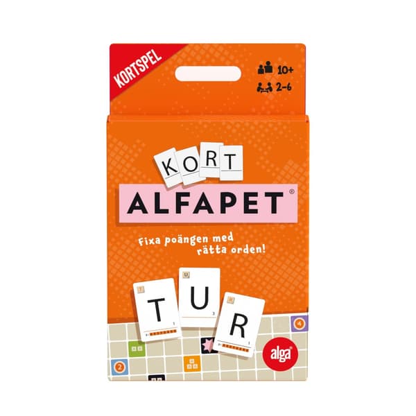 Kortspel Alfapet Alga