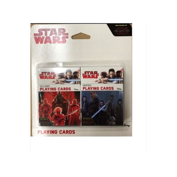 Star Wars Spillekortspil (pakke med 2) Multicoloured One Size