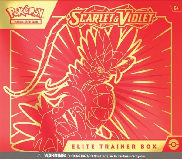 Pokémon Poke SV1 Elite Trainer Box - Assorted
