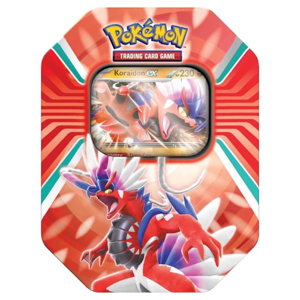 Pokémon TCG: Paldea Legends Tin - Summer 2023 - Koraidon ex