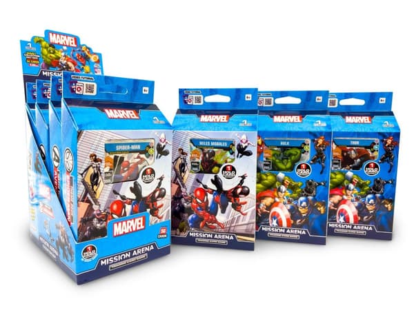 Marvel Mission Arena Starter Deck Samlers billeder Miles Morales