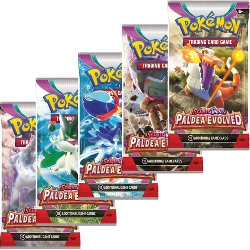 Pokemon Paldea Evolved Booster