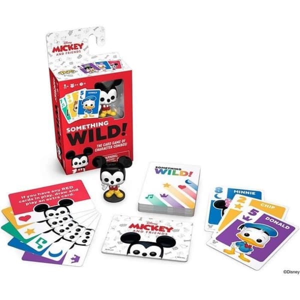KORTSPEL - Funko Something Wild Card Game - Mickey &amp; Friends (engelska)