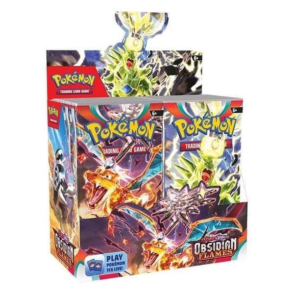 Pokemon Obsidian Flames Booster Laatikko