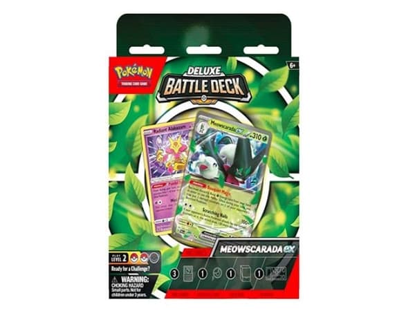 Pokemon Tcg Kortos deluxe battle deck meowscarada ex