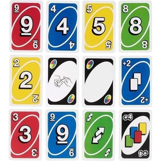 UNO bräd- och kortspel