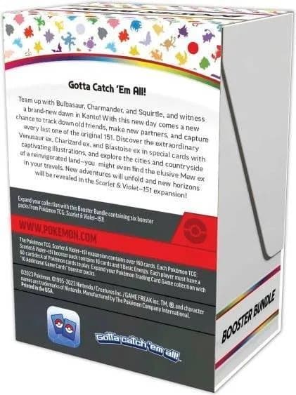 Pokémon TCG - Scarlet & Violet 3.5: 151 – Booster Bundle (POK85321)