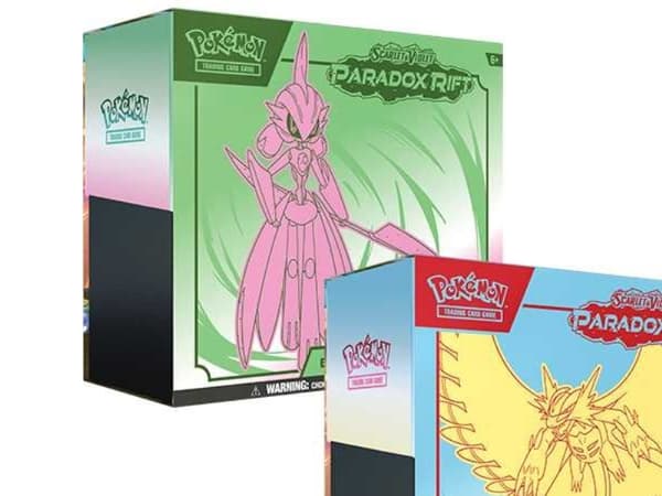 The Pokémon TCG - Scarlet & Violet 4 Paradox Rift Elite Trainer Box - Iron Valiant