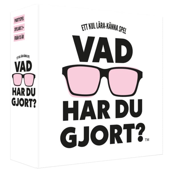 Vad har du gjort? - Sällskapsspel (SE)