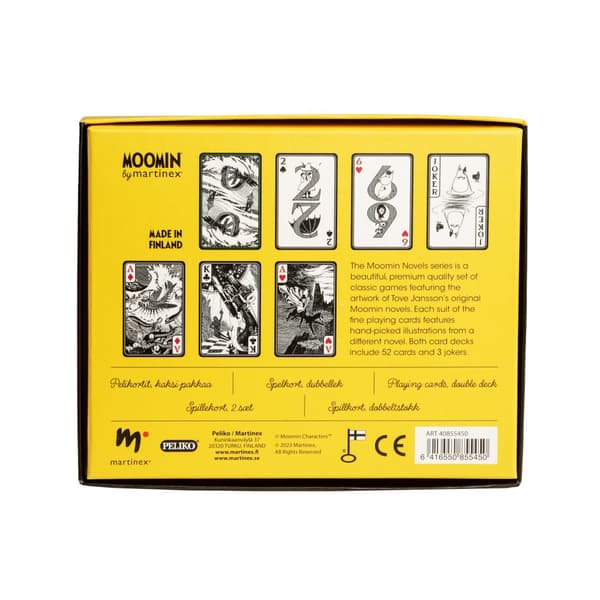 Kortlek 2-pack Mumin Novels