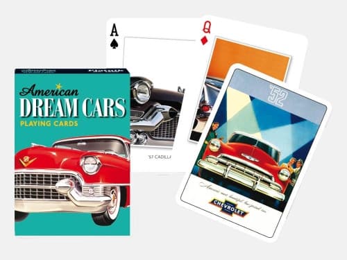 PIATNIK playing cards American dreamcars