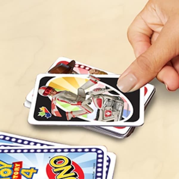 Uno Toy Story 4 kortspel - Mattel-spel - 2 till 10 spelare - från 7 år och uppåt