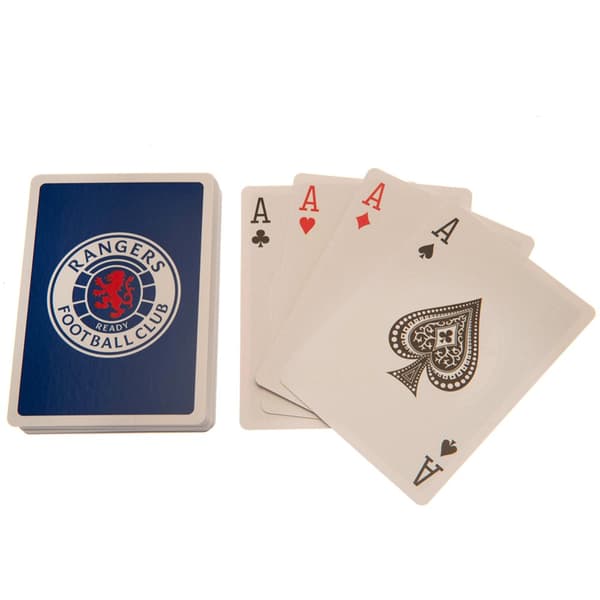 Rangers FC Spela kortlek Royal Blue/White/Red One Size