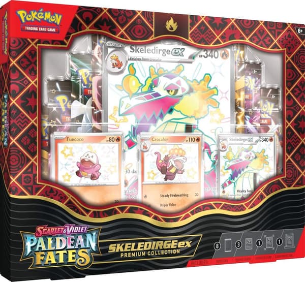 Pokemon Box Premium Paldean Fates Meowscarada