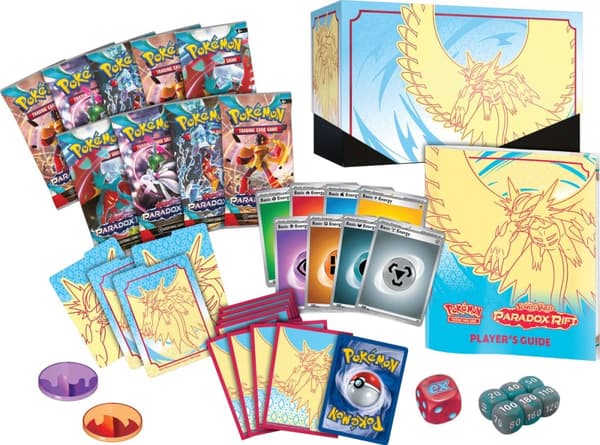 Pokémon Scarlet & Violet Paradox Rift Elite Trainer box Blå