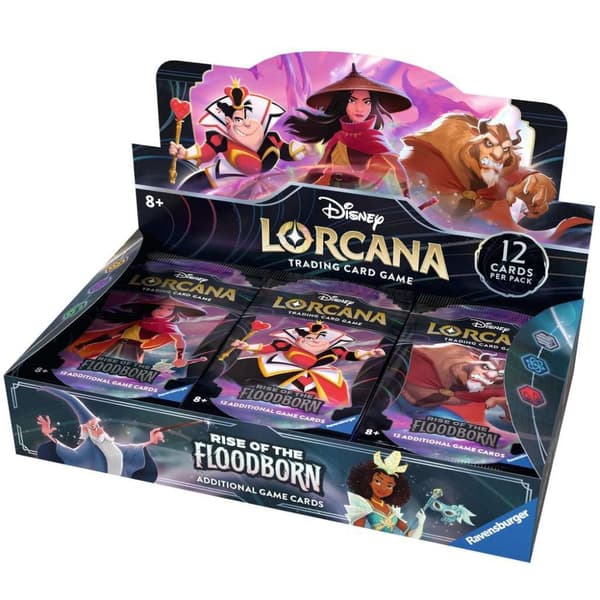 Ravensburger Disney Lorcana TCG: Rise of the Floodborn Booster Pack Display - 24