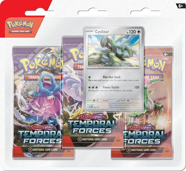 Pokemon Temporal Forces 3-pack Blister