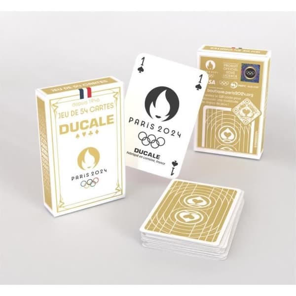 Kortspel - CARTAMUNDI - 10039448 - 54 kort - JO Paris 2024 - Blandat - 2 spelare eller fler