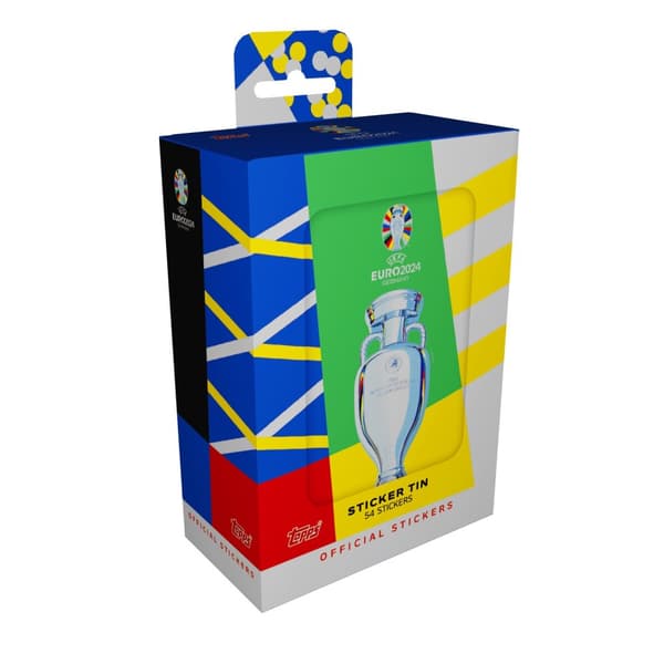 EURO 2024 Mini Tin Stickers