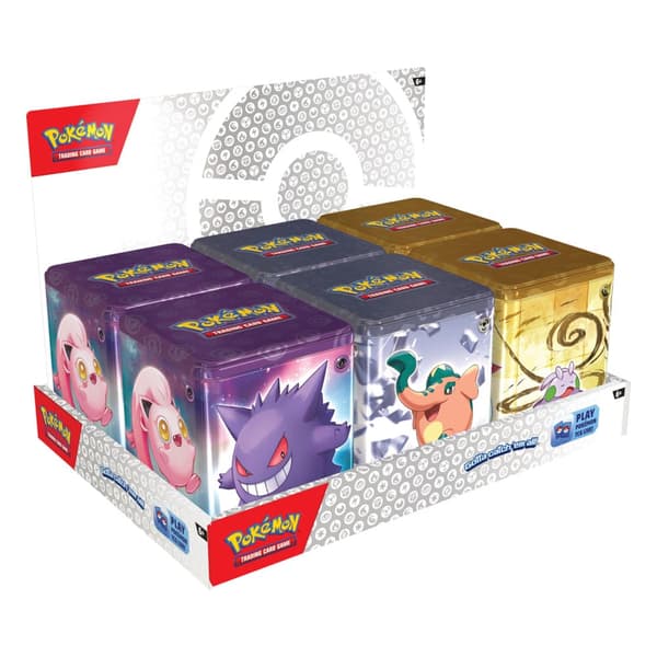Pokemon TCG: Stacking Tin Metal
