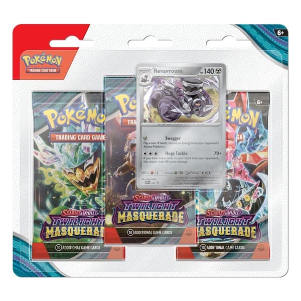 Pokemon Twilight Masquerade 3-pak Blister Revaroom