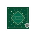 Miniatyrbild 1 av 3: Fyrkantig pokermatta 83x83cm - Grön - DF SPORTS - B195 - Barn - Blandat