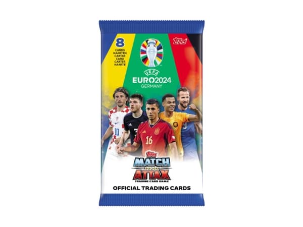 MATCH ATTAX EUROS CARDS - 1 pakke