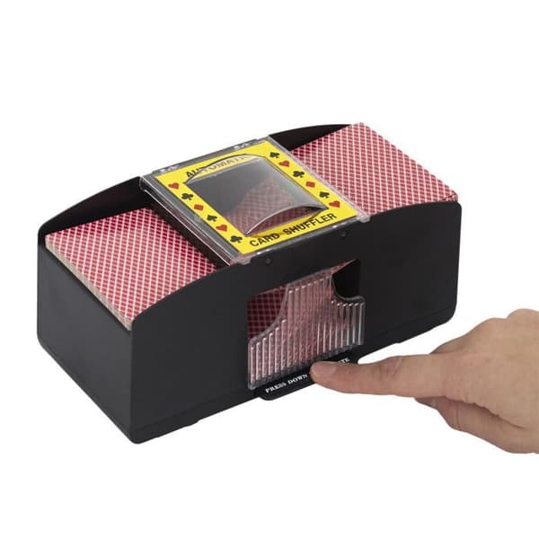 Kortmixare "Spel" 20cm Svart