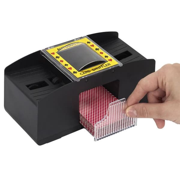 Kortmixare "Spel" 20cm Svart