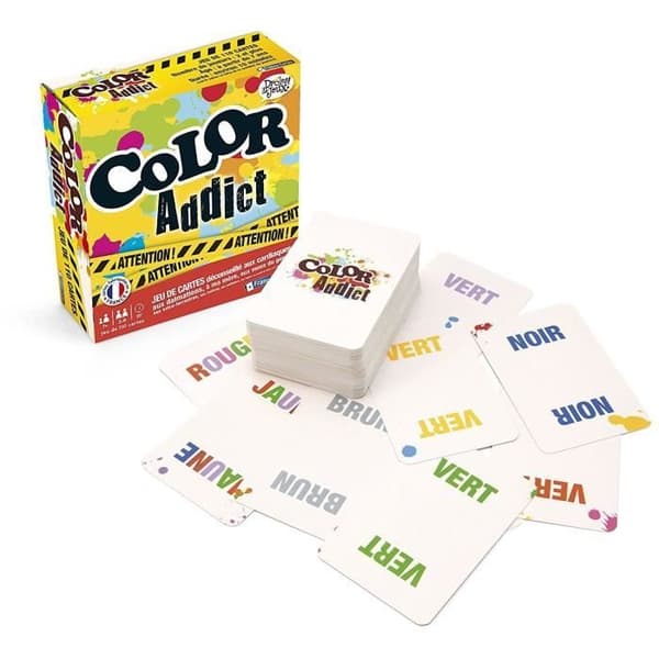 Color Addict CARTAMUNDI kortspel - Från 7 år - Blandat